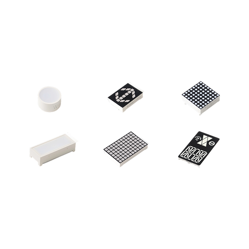 How does the Arrow Dot Matrix Light Block Display achieve highly customized screen layouts and applications through its modular design?